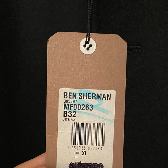 Ben Sherman Melton Wool Blend Coat - Picture 7 of 10